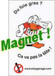 magnet anti-foie gras