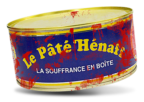 le pâté Hénaff, la souffrance en boite