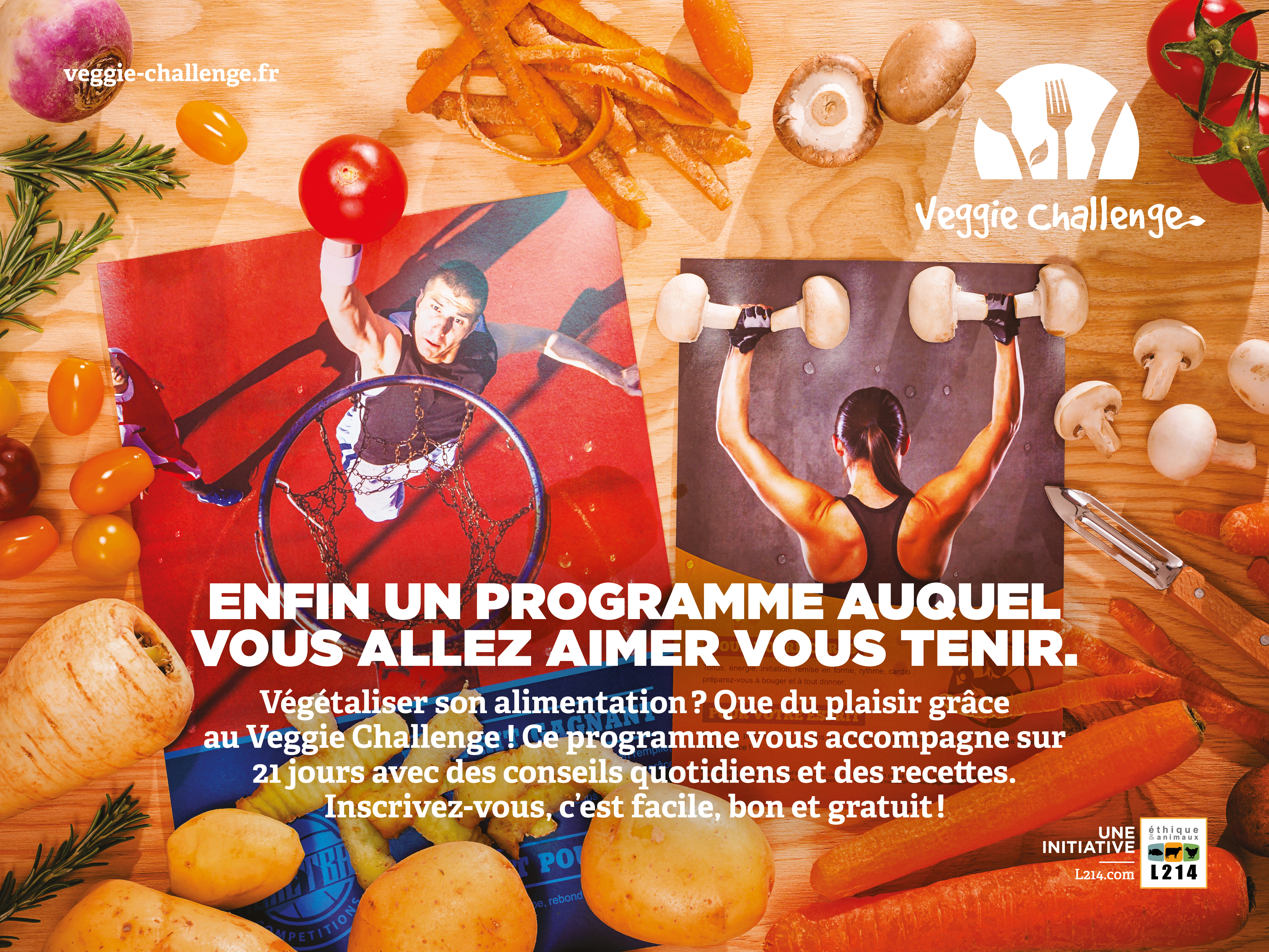 Affiche Veggie Challenge