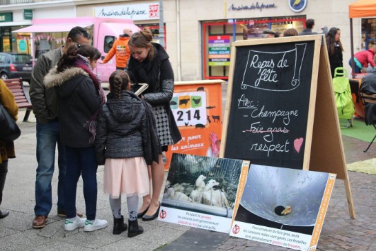 La dernière action foie gras de L214