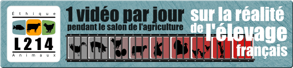 L214 fait son salon de l'agriculture