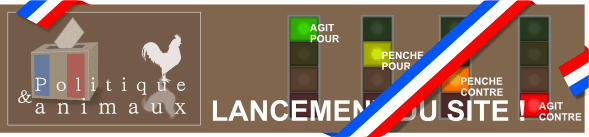 Lancement du site politique-animaux.fr