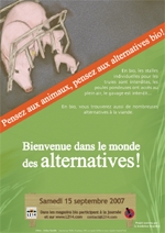 Affiche Bienvenue dans le monde des alternatives !