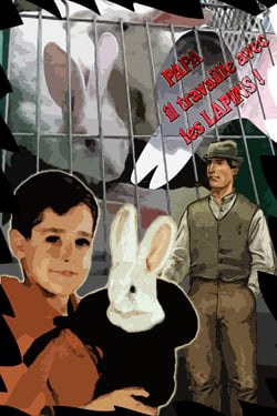 Affiche lapin 13