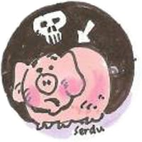 badge cochon