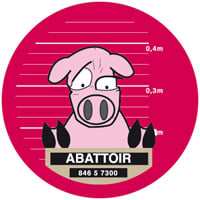 Badge n°68 pour les animaux