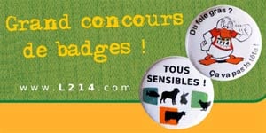 Concours de badges - L214