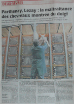 courrier de l'ouest - chevreaux