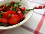 Salade printanière rouge-verte