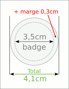 spécifications techniques badges L214