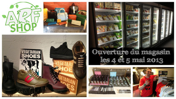 inauguration d'ARF shop