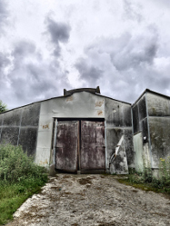 Porte d'un élevage