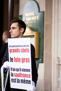 Action contre le foie gras