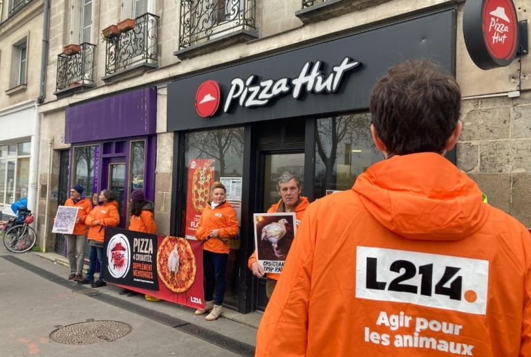 action L214 pour les animaux